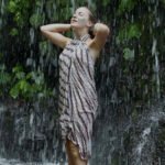 Water flowing through vines at Benang Kelambu.