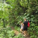 Guided hike through jungle trail to Benang Kelambu Waterfall in Lombok