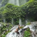 Closer look at Benang Kelambu thin water streams.