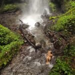 Local destination Keliwun Waterfall Aik Berik.