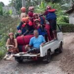 Guests resting after completing Babak River Tubing experience