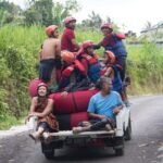 Guests resting after completing Babak River Tubing experience
