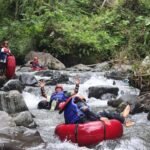Beginner-friendly river tubing section on Babak River